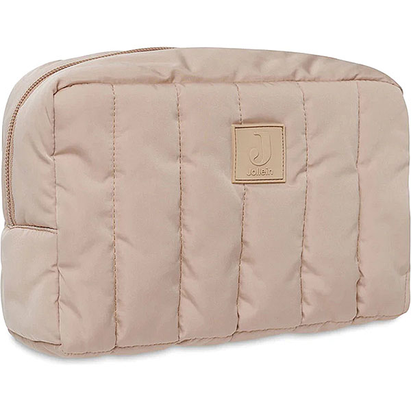 Jollein etui Puffed Biscuit met gewatteerde stof en speelse Biscuit voering voor babyaccessoires
