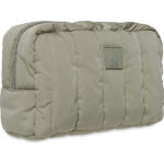 Jollein etui Puffed Olive Green met gewatteerde stof en speelse Olive Green voering voor babyaccessoires