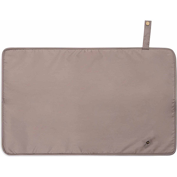 Luiertas shopper Check Boucle van zachte bouclé stof met verschoonmatje