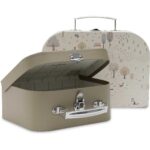 Speelkoffertje Tiny Park 2 stuks van Jollein met Charlie the Cat en Tiny Park illustraties