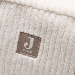 Jollein etui Cloudy Rib Oatmeal met zachte ribstof en compacte opbergvorm voor babyaccessoires