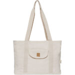 mom bag twill naturel met harvest verschoningsmatje jollein