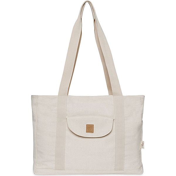 mom bag twill naturel met harvest verschoningsmatje jollein