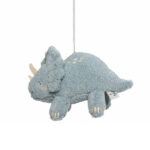Baby mobiel Roarsome met zachte dino’s in Sea Green en Olive Green kleuren