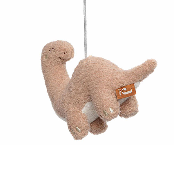 Baby mobiel Roarsome met zachte dino’s in Sea Green en Olive Green kleuren