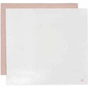 Hydrofiele doek large Twinkling Wild Rose 2 stuks van 115x115 cm voor baby’s en peuters