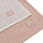 Hydrofiele doek large Twinkling Wild Rose 2 stuks van 115x115 cm voor baby’s en peuters