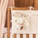 Speendoekje Jill van Jollein met gebreid poesje en zacht fleece doekje voor baby's en peuters