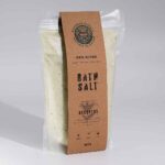 Recovery Menthol aromatherapie badzout met Epsomzout, Dode Zeezout, pepermunt, eucalyptus en lavendel 800 gram.