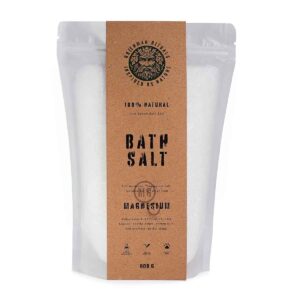 Pure Formula Epsom badzout 800 gram met 100 procent magnesiumsulfaat zonder parfum of kleurstoffen.