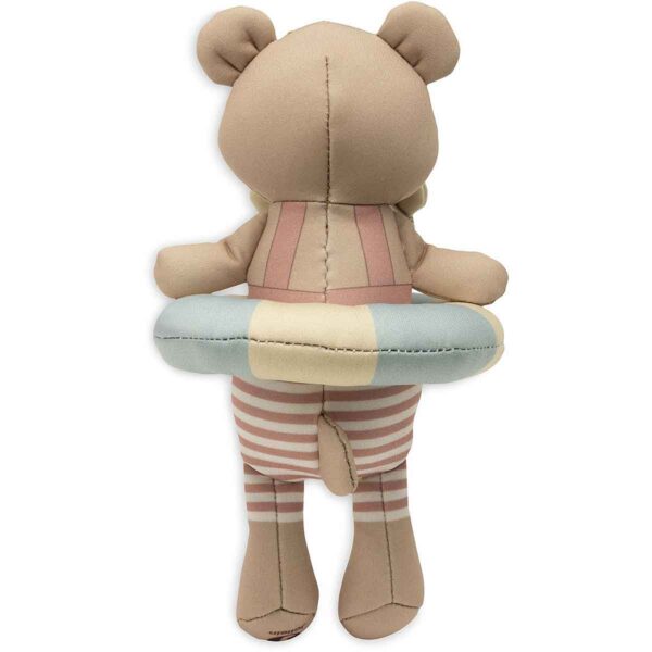 Jollein badpop Teddy Bear met afneembare zwemband en drijvend ontwerp voor baby's en peuters.
