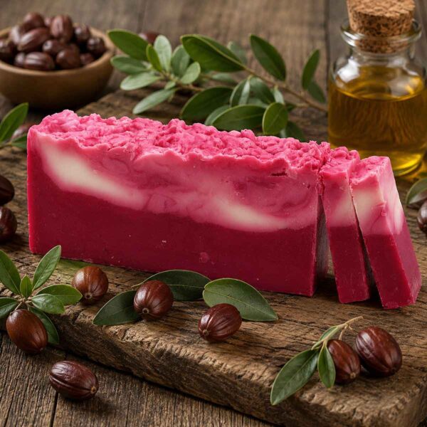 Shea butter olijf olie zeep handgesneden natuurlijke zeep met sheaboter en verzorgende olijfolie van Ancient Wisdom.