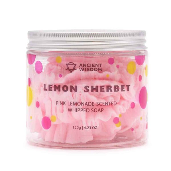 Roze Limonade Slagroomzeep 120g met romig opgeklopt schuim en een frisse fruitige pink lemonade geur.